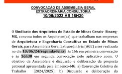 CONVOCAÇÃO DE ASSEMBLEIA GERAL EXTRAORDINÁRIA