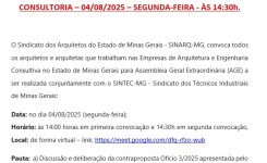 CONVOCATÓRIA DE ASSEMBLEIA GERAL EXTRAORDINÁRIA  CONSULTORIA