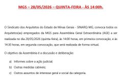 Convocatória Assembleia Geral Extraordinária MGS